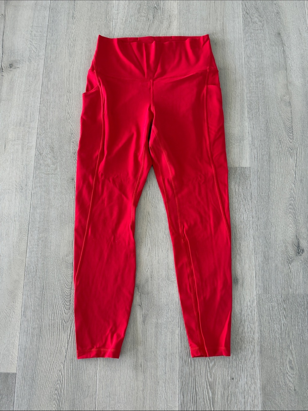 lululemon athletica Red High-Rise Leggings
